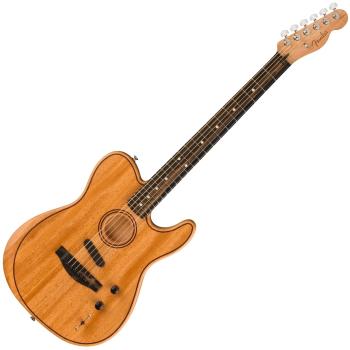 Fender American Acoustasonic Telecaster All-Mahogany Natural Elektroakustická gitara