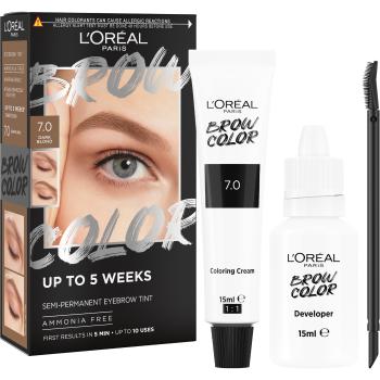 L'ORÉAL PARIS Brow Color 7.0 Dark Blond semi-permanentná farba na obočie