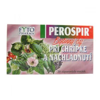 FYTOPHARMA Bylinný čaj pri chrípke + prechladnutí 20x 1 g