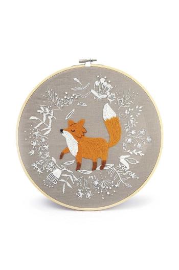 Vyšívacia súprava Graine Creative fox embroidery diy kit