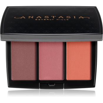 Anastasia Beverly Hills Blush Trio paleta líceniek odtieň Berry Adore 9 g