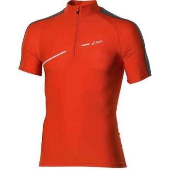 Asics  1/2 ZIP TOP FW12 421016-0540  Tričká a polokošele Oranžová