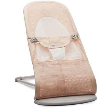 Babybjörn Balance Soft Pearly Pink/White mesh, svetlo sivá konštrukcia (7317680051424)