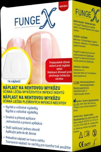 FUNGEX Náplasť na mykózu nechtov 14 ks