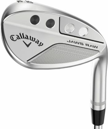 Callaway JAWS RAW Chrome Full Face Grooves Steel Golfová palica - wedge Pravá ruka 60° 08° Oceľ Wedge Flex