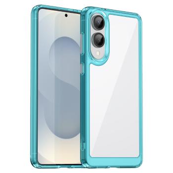 CRYSTAL Ochranný kryt pre Samsung Galaxy S25 Edge tyrkysový