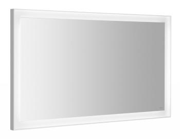 SAPHO - FLUT LED podsvietené zrkadlo 120x70cm, biela FT120