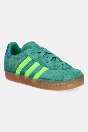Tenisky adidas Originals GAZELLE zelená farba, JP7137