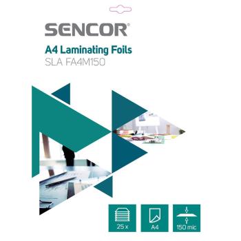 SLA FA4M150 Fólia A4 150mic 25ks SENCOR