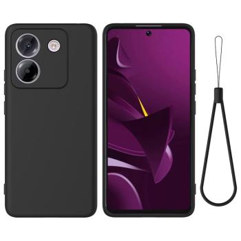 RUBBER Ochranný obal pre Xiaomi Poco M7 Pro 5G čierny