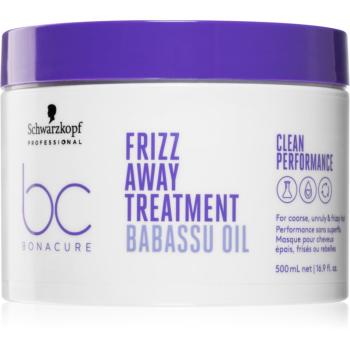 Schwarzkopf Professional BC Bonacure Frizz Away Treatment maska pre nepoddajné a krepovité vlasy 500 ml