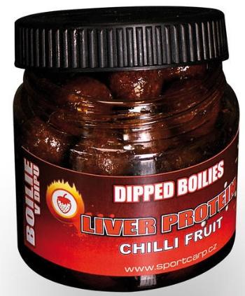 Sportcarp boilies v dipe dipped boilies 200 ml 18 mm-chilli fruit