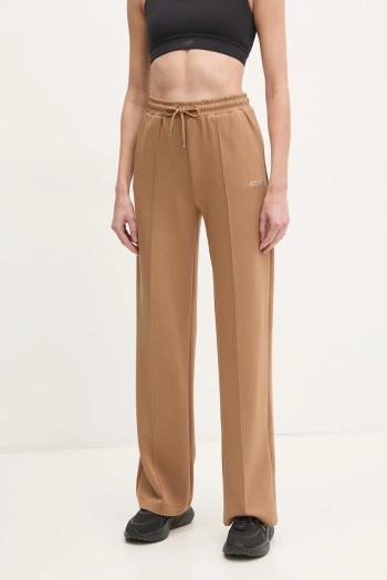 Tepláky Guess GELSEY zelená farba, jednofarebné, V5RB19 KCOB2