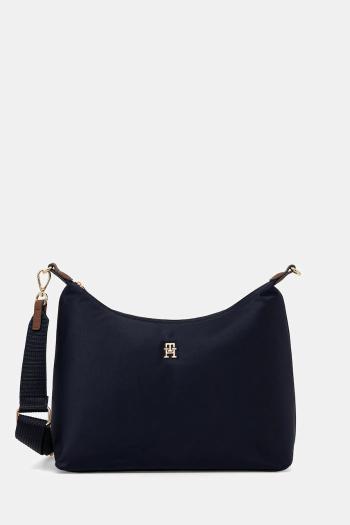 Kabelka Tommy Hilfiger tmavomodrá farba, AW0AW17937