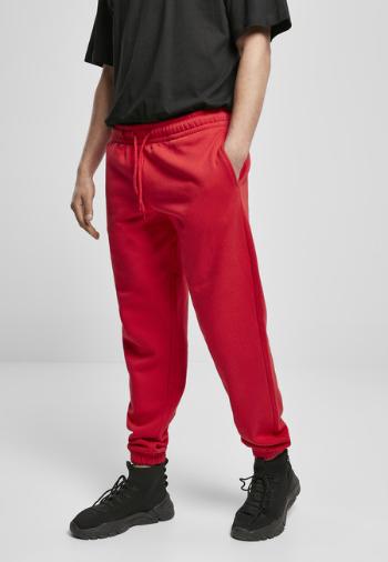 Urban Classics Basic Sweatpants 2.0 city red - S