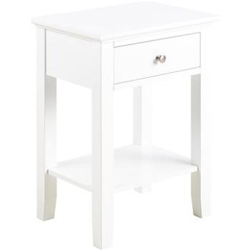 Nočný stolík Linnea, 1 zásuvka, 45 × 34 × 62,8 cm (0000093753)