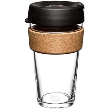 KeepCup Hrnček Brew Cork Black 454 ml L (BCBLA16)