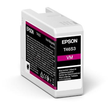 Epson T46S3 C13T46S30N purpurová (magenta) originálna cartridge