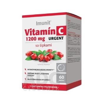 Vitamín C 1200 mg URGENT so šípkami Imunit