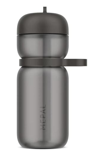 Športová fľaša so slamkou Mepal Flip Active 600 ml čierna farba