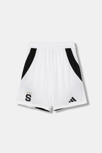 Detské krátke nohavice adidas Performance ACSP biela farba, nastaviteľný pás IT4382