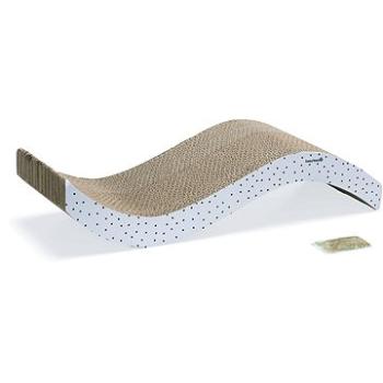 Beeztees Škrabadlo pre mačky kartónové WIVA 52 × 21 × 10 cm (8712695165934)