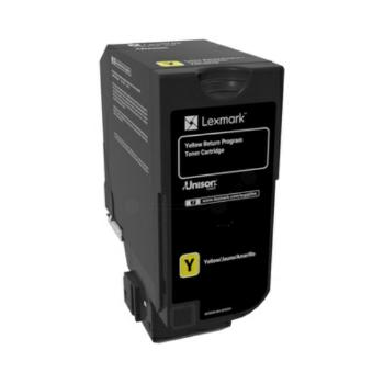 LEXMARK 74C2HYE - originálny toner, žltý, 12000 strán