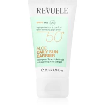 Revuele Daily Sun Barrier Aloe upokojujúci denný krém SPF 50+ 50 ml