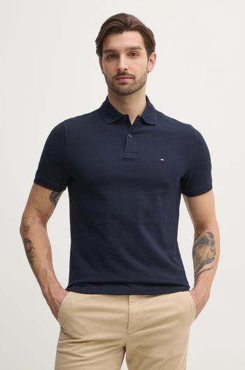 Polo tričko Tommy Hilfiger pánske, tmavomodrá farba, jednofarebné, MW0MW38951