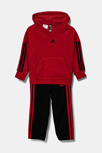 Detská tepláková súprava adidas červená farba, JN6512