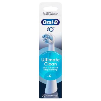 ORAL-B iO Ultimate Clean White náhradné hlavice 4 kusy