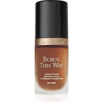 Too Faced Born This Way Flawless Coverage Natural Finish Foundation krycí make-up pre prirodzený vzhľad odtieň Spiced Rum 30 ml