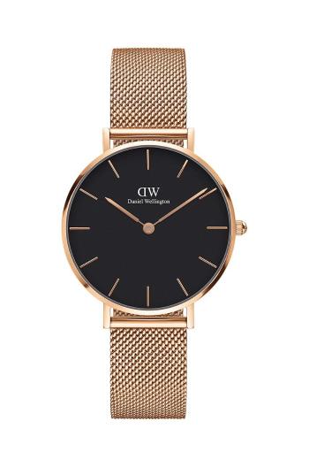 Hodinky Daniel Wellington Petite 32 Melrose dámske, ružová farba