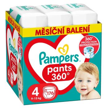 PAMPERS Pants veľ.4 Plienkové nohavičky 9-15 kg 176 ks