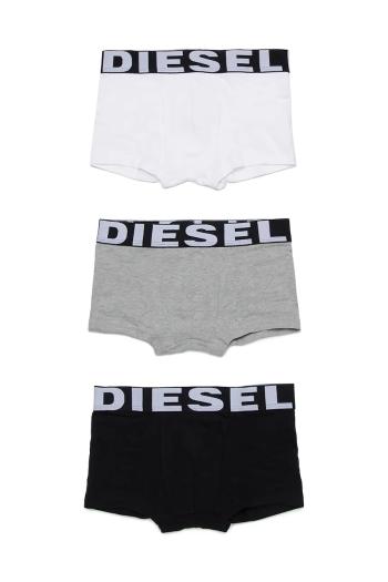 Detské boxerky Diesel UMBX-UPARRYTHREEPACK-DSL UND SHORT 3-pak šedá farba, J01911