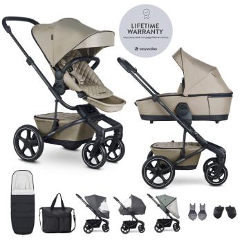 EASYWALKER Kočík kombinovaný Harvey⁵ Premium Pearl Taupe XXL RWS