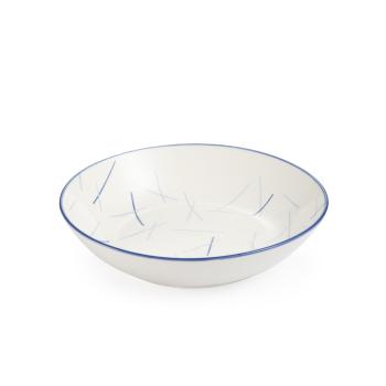 Tescoma FRESCO Mikado mélytányér, 21 cm, kék