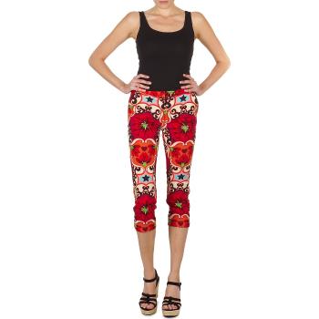 Manoush  PANTALON POPPY  Nohavice 7/8 a 3/4 Červená