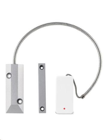 iGET SECURITY M3P21 Bezdrôtový magnetický senzor pre železné dvere/okná/vráta k alarmu M3/M4, detekcia pri otvorení