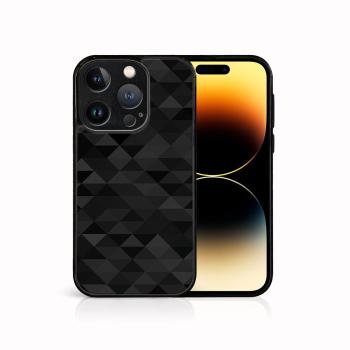 MY ART Ochranný kryt pre Apple iPhone 15 Pro Max BLACK TRIANGLES (232)