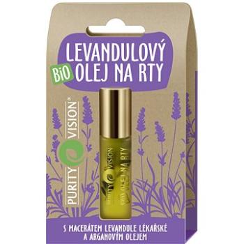 PURITY VISION Bio Levanduľový olej na pery 10 ml (8595572902484)