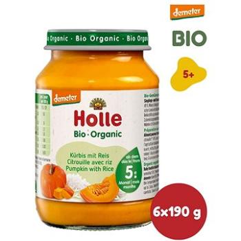 Holle Bio Tekvica s ryžou 6 ks (7640104954941)