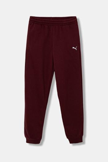 Detské tepláky Puma ESS Sweatpants CL FL béžová farba, jednofarebné, 684898