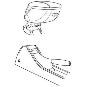 Adaptér k lakťovej opierke 56107 OPEL ZAFIRA (LAM56107)