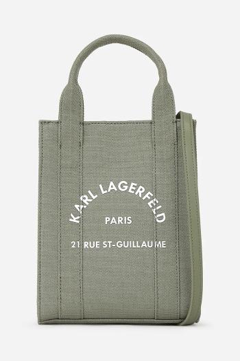 Kabelka Karl Lagerfeld zelená farba, A1W50039