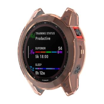 TPU Ochranný obal Garmin Fenix 7 oranžový