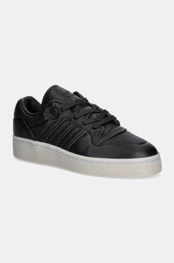 Kožené tenisky adidas Originals Rivalry Lux Low čierna farba, ID3950
