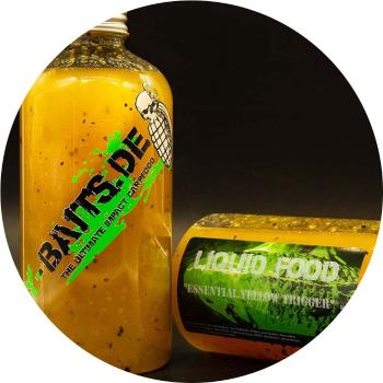 My-baits tekutá potrava liquid food "essential yellow trigger" 500 ml