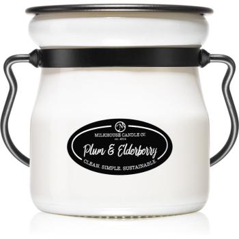 Milkhouse Candle Co. Creamery Plums & Elderberry vonná sviečka Cream Jar 142 g