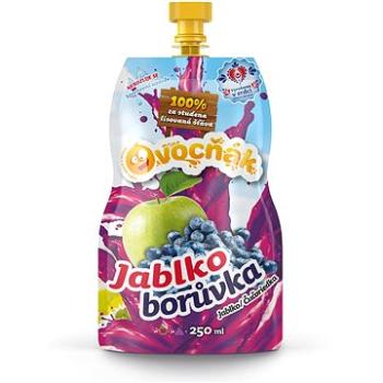 Ovocňák mušt jablko-čučoriedka 250 ml (8592809003389)